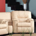 Kingpin Leather Chaise Wallhugger Recliner