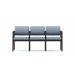 Lenox Three Seat Sofa with Open Back