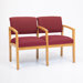 Lenox Two Seats with Wood Leg