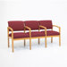 Lenox Three Seats with Wood Leg