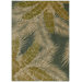 Home Nylon Ocean Carnival Palms Rug