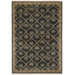 Tommy Bahama Olefin Palm Patches Onyx Novelty Rug