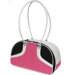 Roxy Pet Carrier in Hot Pink and White
