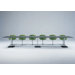 Bridge Rectangle Bipartite Table by Arnold Merckx