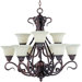 Via Roma 9 Light Chandelier