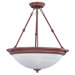 3 Light Inverted Pendant