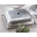 Ten Strawberry Street 11" Square Metal Plate Cover