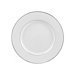 Double Silver Line 9" Lunch Plate 
