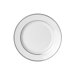 Double Silver Line 7.5" Salad / Dessert Plate 