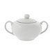 Classic White 8 oz. Sugar Bowl with Lid