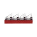 Edgy Red Box Votive (Set of 4)