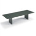 120" Wide Rectangle Top Conference Table With Slab Base