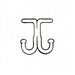 Misc. Locker Parts - Double Prong Ceiling Hook