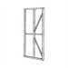Tire Rack Upright Frames - For Double Entry Units