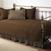 Trellis 5 Piece Daybed Set in Chocolate