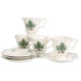 Christmastime Cup and Saucer (Set of 4)