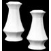 Classic White Salt and Pepper Set