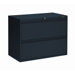 1900P Series Two Drawer Lateral File in Black