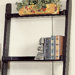 Ladder Leaning Bookshelf with 5 Shelves