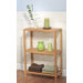 Three Tier Horizontal Bamboo Shelf in Natural