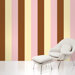 Stripe Wallpaper in Neapolitan