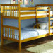 B27 Series Twin over Twin Bunk Bed with Built-In Ladder