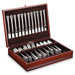 Taunton Cherry Silverware Chest with Brown Lining
