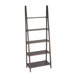 Espresso 72" H Ladder Bookcase