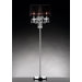 Crystal Drop 3 Light Floor Lamp