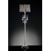 Lady Crystal 1 Light Floor Lamp