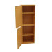 Adjustable Book Shelf with Door