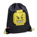 Minifigure Cinch Sack in Black