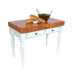American Heritage Rustica Prep Table with Butcher Block Top