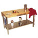 Cucina Grande Prep Table with Butcher Block Top