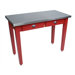 Cucina Americana Milano Prep Table with Stainless Steel Top