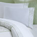 Brisbane Pillow Case in White (Set of 2)