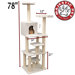 78" Bungalow Sherpa Cat Tree