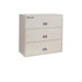 1 Hr Fireproof Key Lock 3 Drawer Letter File Safe