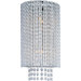 Spiral Two Light Wall Sconce in Polished Chrome