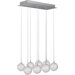 Starburst 8 Light Pendant