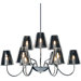 Chic 9-Light Chandelier