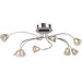 Visione 8-Light Flush Mount