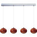 Minx 4 Light Linear Pendant