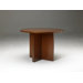 Stella Round Conference Table in Toffee