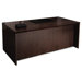 Mira Series Wood Veneer Straight Front Executive Desk