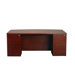 Luminary Double Pedestal Bow Front Desk