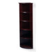 Corsica 68" H Five Shelf Quarter Round Bookcase