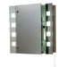 Cabinet with Eight Frosted Square Lights