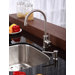 Stainless Steel Undermount 20" Single Bowl Kitchen Sink with 14" Kitchen Faucet and Soap Dispenser