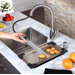 Stainless Steel 16.5" Colander for Kitchen Sink